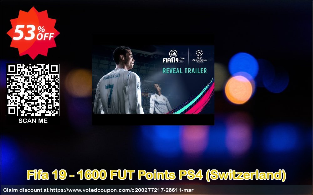 Fifa 19 - 1600 FUT Points PS4, Switzerland  Coupon Code May 2024, 53% OFF - VotedCoupon