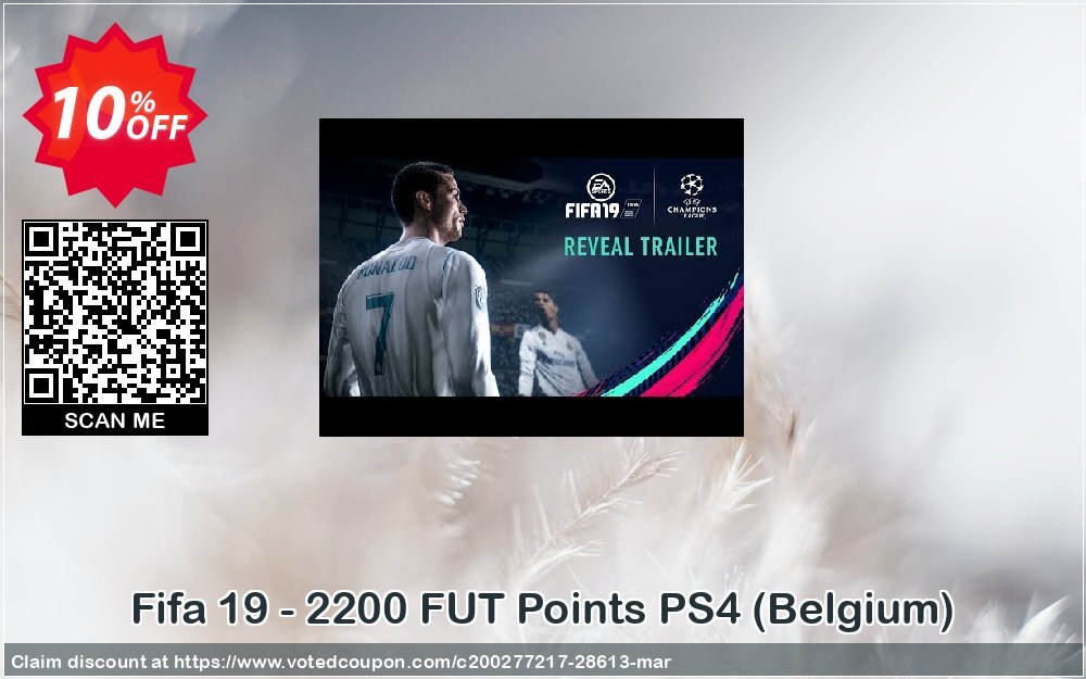 Fifa 19 - 2200 FUT Points PS4, Belgium  Coupon Code Apr 2024, 10% OFF - VotedCoupon