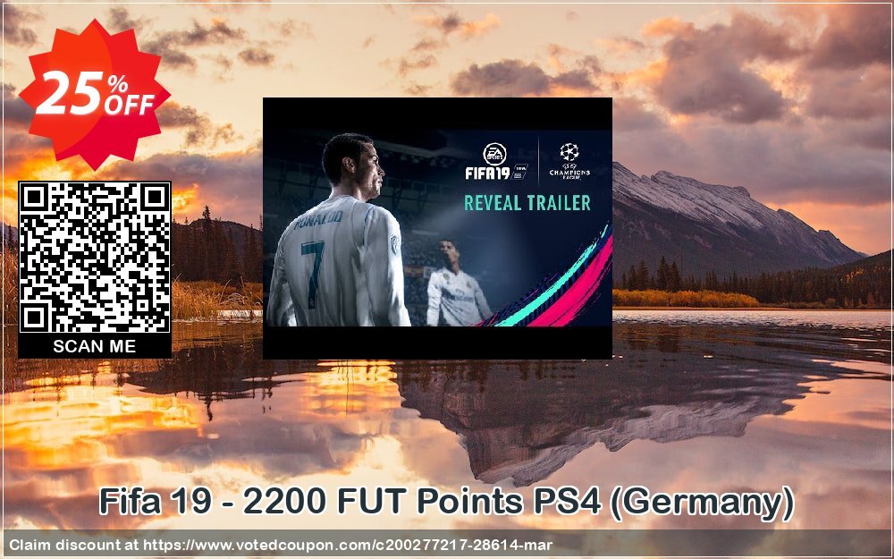 Fifa 19 - 2200 FUT Points PS4, Germany  Coupon Code Apr 2024, 25% OFF - VotedCoupon