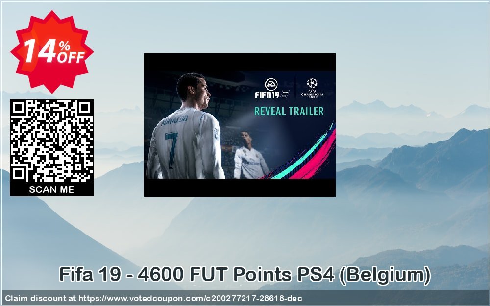 Fifa 19 - 4600 FUT Points PS4, Belgium  Coupon, discount Fifa 19 - 4600 FUT Points PS4 (Belgium) Deal. Promotion: Fifa 19 - 4600 FUT Points PS4 (Belgium) Exclusive Easter Sale offer 