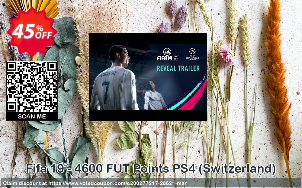 Fifa 19 - 4600 FUT Points PS4, Switzerland  Coupon Code Apr 2024, 45% OFF - VotedCoupon