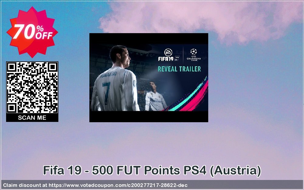 Fifa 19 - 500 FUT Points PS4, Austria  Coupon Code May 2024, 70% OFF - VotedCoupon