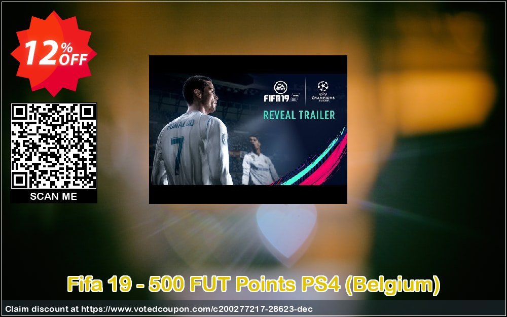 Fifa 19 - 500 FUT Points PS4, Belgium  Coupon Code Apr 2024, 12% OFF - VotedCoupon