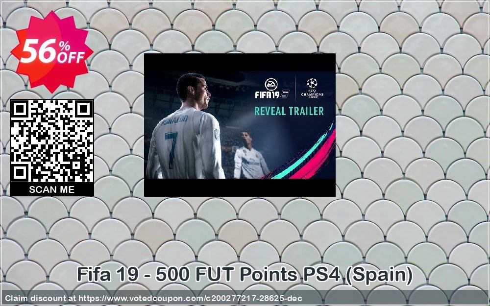 Fifa 19 - 500 FUT Points PS4, Spain  Coupon, discount Fifa 19 - 500 FUT Points PS4 (Spain) Deal. Promotion: Fifa 19 - 500 FUT Points PS4 (Spain) Exclusive Easter Sale offer 