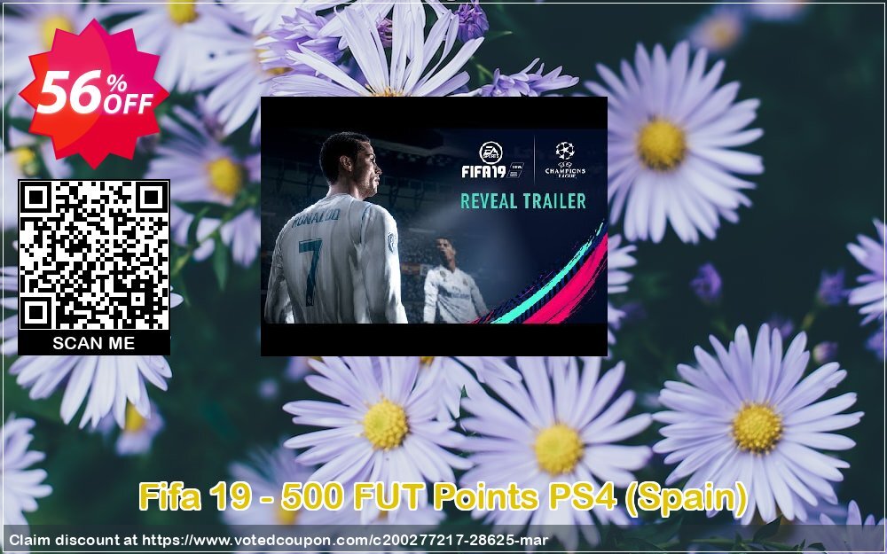 Fifa 19 - 500 FUT Points PS4, Spain  Coupon, discount Fifa 19 - 500 FUT Points PS4 (Spain) Deal. Promotion: Fifa 19 - 500 FUT Points PS4 (Spain) Exclusive Easter Sale offer 