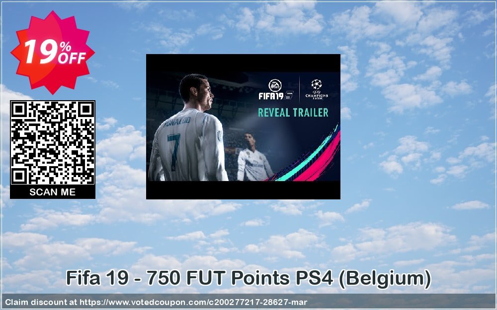 Fifa 19 - 750 FUT Points PS4, Belgium  Coupon, discount Fifa 19 - 750 FUT Points PS4 (Belgium) Deal. Promotion: Fifa 19 - 750 FUT Points PS4 (Belgium) Exclusive Easter Sale offer 