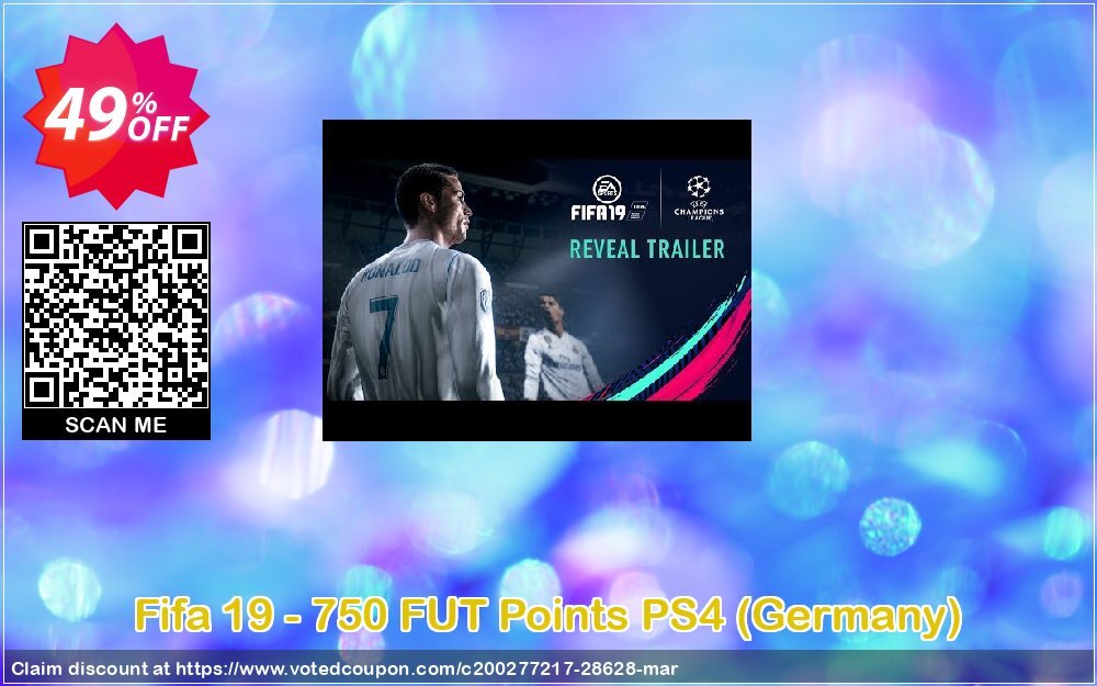 Fifa 19 - 750 FUT Points PS4, Germany  Coupon, discount Fifa 19 - 750 FUT Points PS4 (Germany) Deal. Promotion: Fifa 19 - 750 FUT Points PS4 (Germany) Exclusive Easter Sale offer 