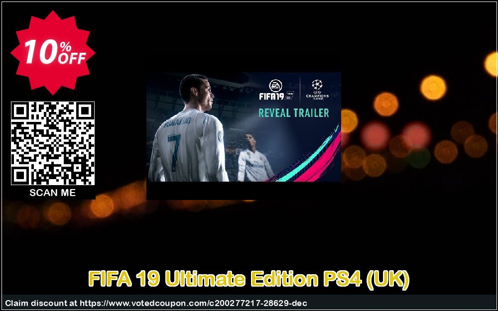 FIFA 19 Ultimate Edition PS4, UK  Coupon, discount FIFA 19 Ultimate Edition PS4 (UK) Deal. Promotion: FIFA 19 Ultimate Edition PS4 (UK) Exclusive Easter Sale offer 