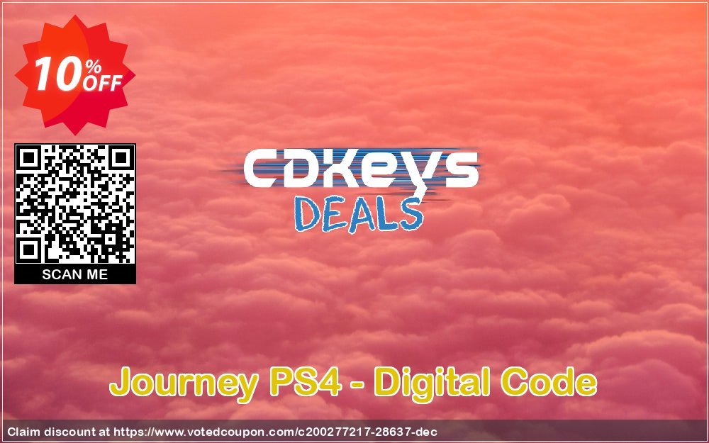 Journey PS4 - Digital Code Coupon Code May 2024, 10% OFF - VotedCoupon