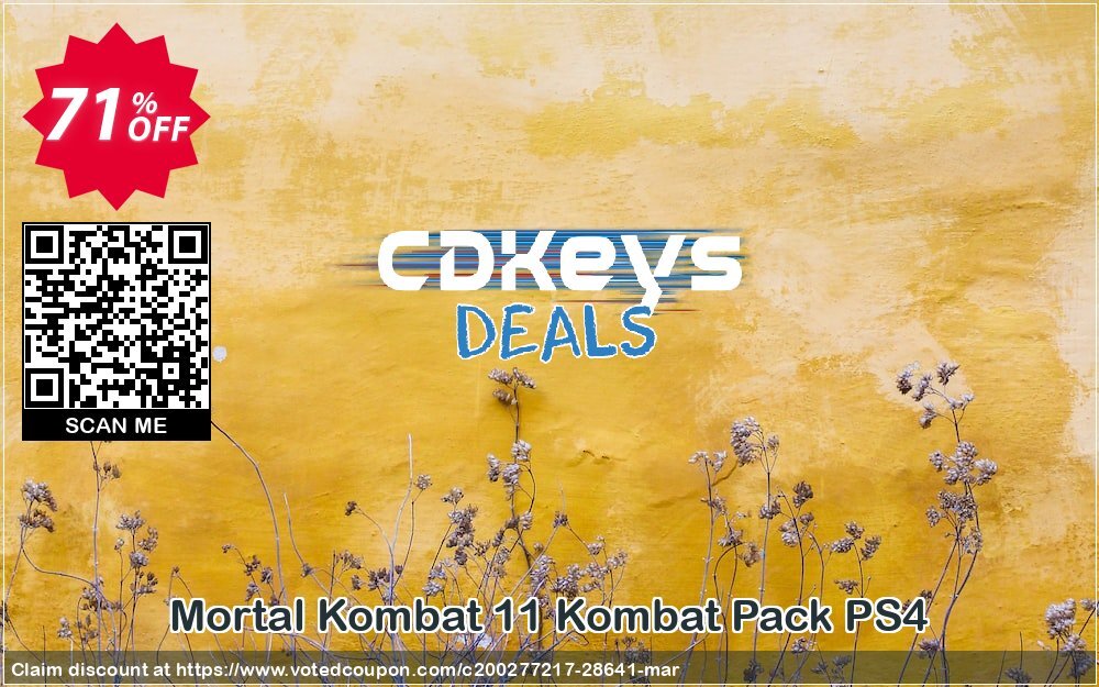 Mortal Kombat 11 Kombat Pack PS4 voted-on promotion codes