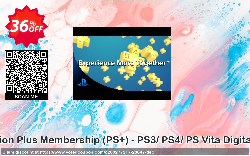 3 Month PS Plus Membership, PS+ - PS3/ PS4/ PS Vita Digital Code, Canada  Coupon, discount 3 Month Playstation Plus Membership (PS+) - PS3/ PS4/ PS Vita Digital Code (Canada) Deal. Promotion: 3 Month Playstation Plus Membership (PS+) - PS3/ PS4/ PS Vita Digital Code (Canada) Exclusive Easter Sale offer 