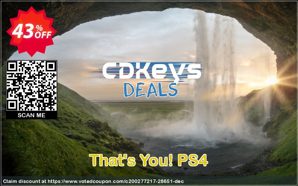 That's You! PS4 Coupon Code May 2024, 43% OFF - VotedCoupon