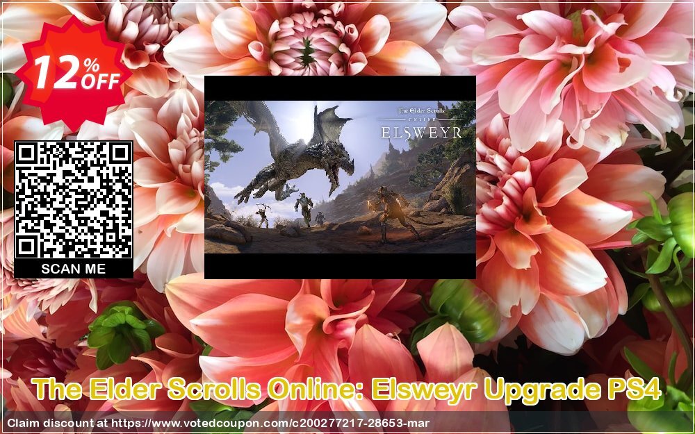 The Elder Scrolls Online: Elsweyr Upgrade PS4 Coupon, discount The Elder Scrolls Online: Elsweyr Upgrade PS4 Deal. Promotion: The Elder Scrolls Online: Elsweyr Upgrade PS4 Exclusive Easter Sale offer 