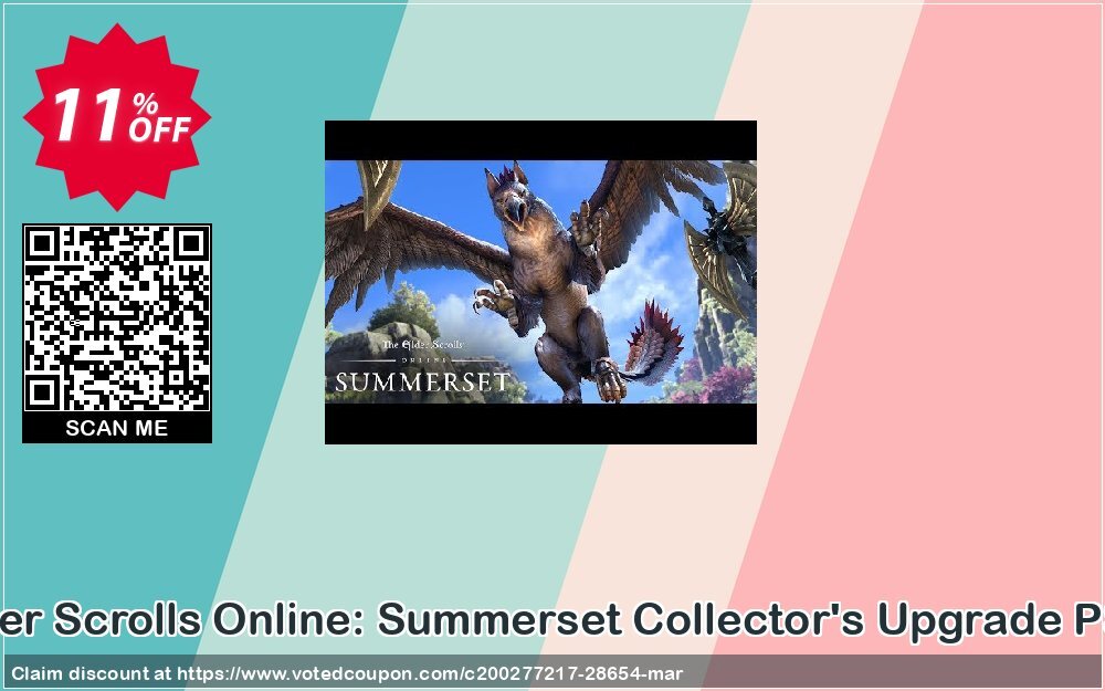 The Elder Scrolls Online: Summerset Collector's Upgrade PS4, UK  Coupon Code Jun 2024, 11% OFF - VotedCoupon