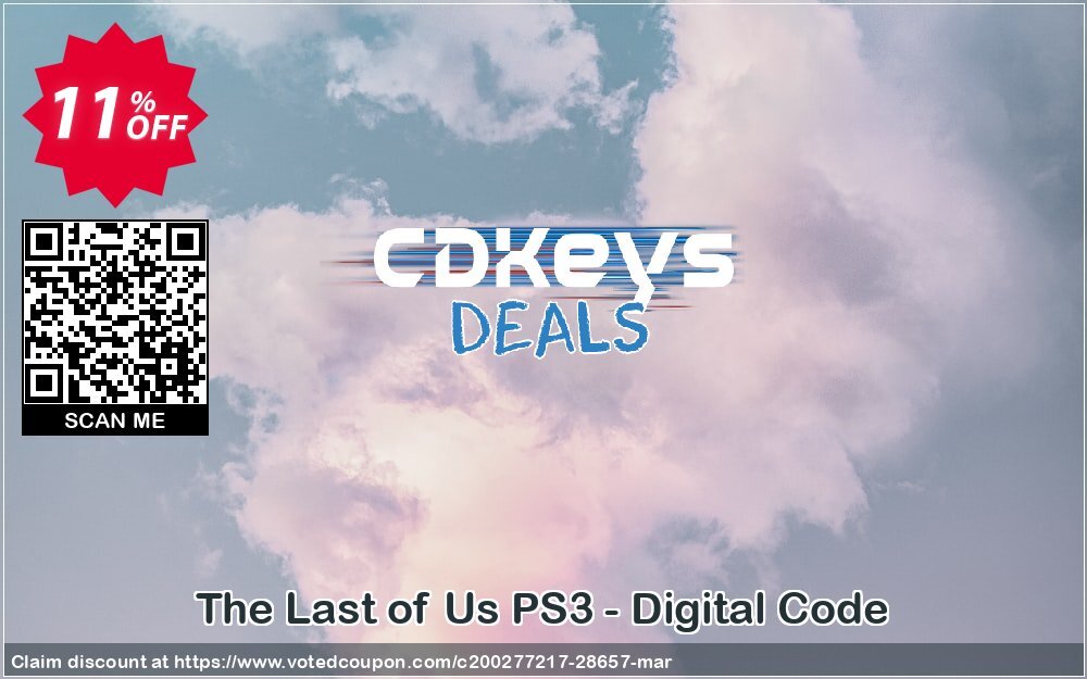 The Last of Us PS3 - Digital Code Coupon Code May 2024, 11% OFF - VotedCoupon