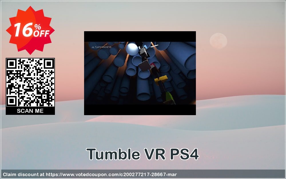 Tumble VR PS4 Coupon, discount Tumble VR PS4 Deal. Promotion: Tumble VR PS4 Exclusive Easter Sale offer 