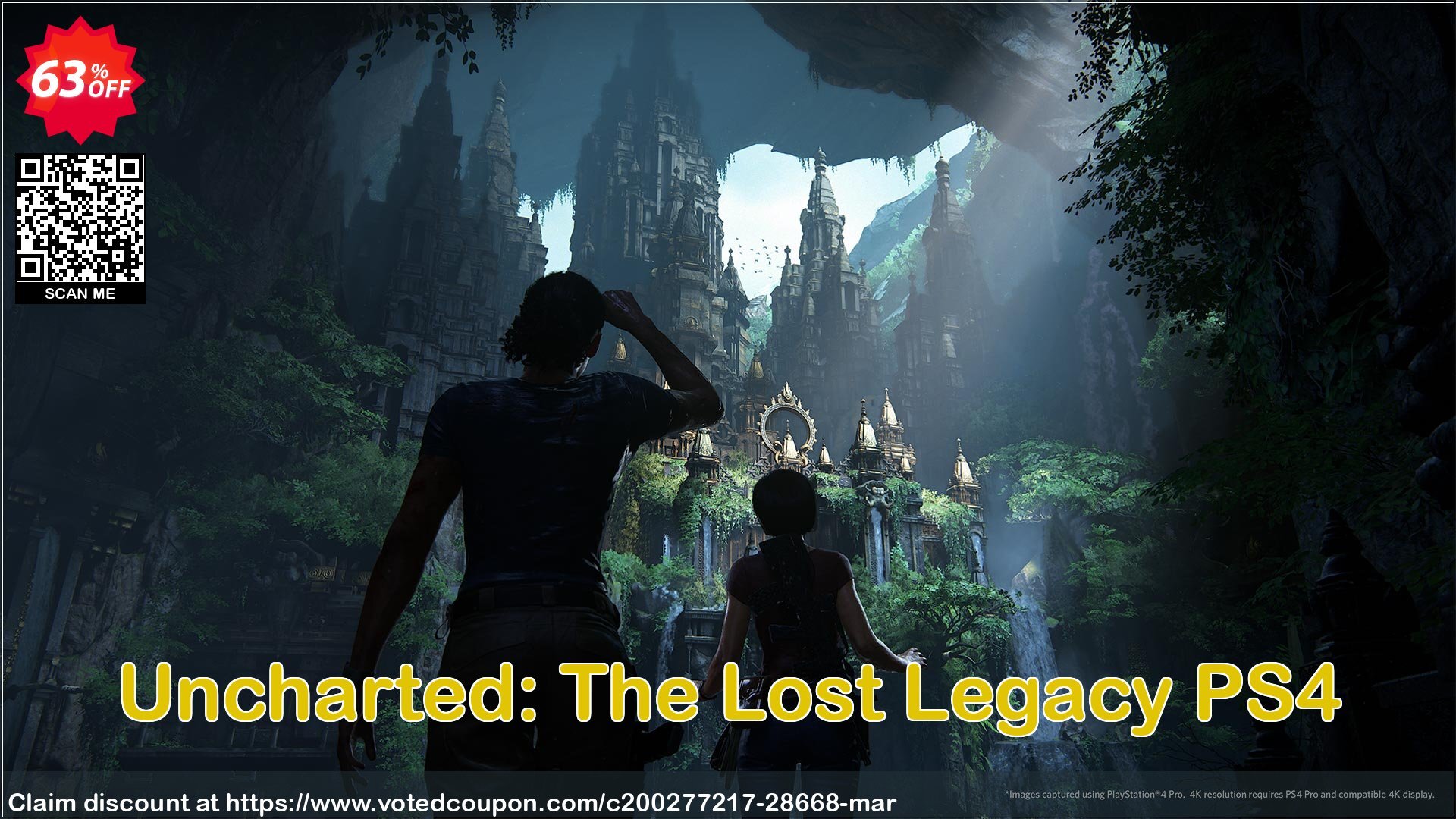 Uncharted: The Lost Legacy PS4 Coupon, discount Uncharted: The Lost Legacy PS4 Deal. Promotion: Uncharted: The Lost Legacy PS4 Exclusive Easter Sale offer 