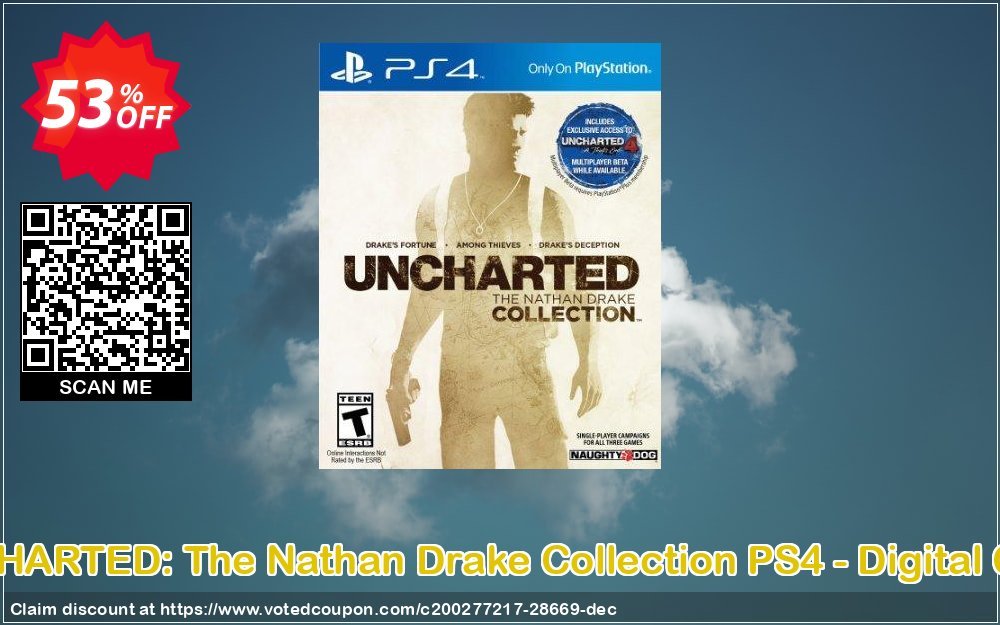 UNCHARTED: The Nathan Drake Collection PS4 - Digital Code Coupon, discount UNCHARTED: The Nathan Drake Collection PS4 - Digital Code Deal. Promotion: UNCHARTED: The Nathan Drake Collection PS4 - Digital Code Exclusive Easter Sale offer 