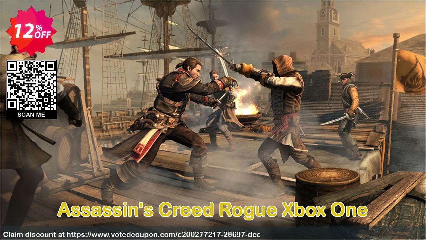 Assassin's Creed Rogue Xbox One Coupon Code Apr 2024, 12% OFF - VotedCoupon