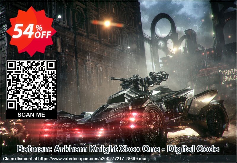 Batman: Arkham Knight Xbox One - Digital Code Coupon Code Apr 2024, 54% OFF - VotedCoupon