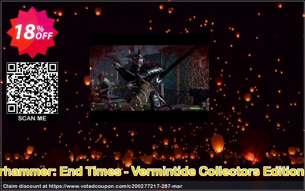 Warhammer: End Times - Vermintide Collectors Edition PC Coupon, discount Warhammer: End Times - Vermintide Collectors Edition PC Deal. Promotion: Warhammer: End Times - Vermintide Collectors Edition PC Exclusive offer 