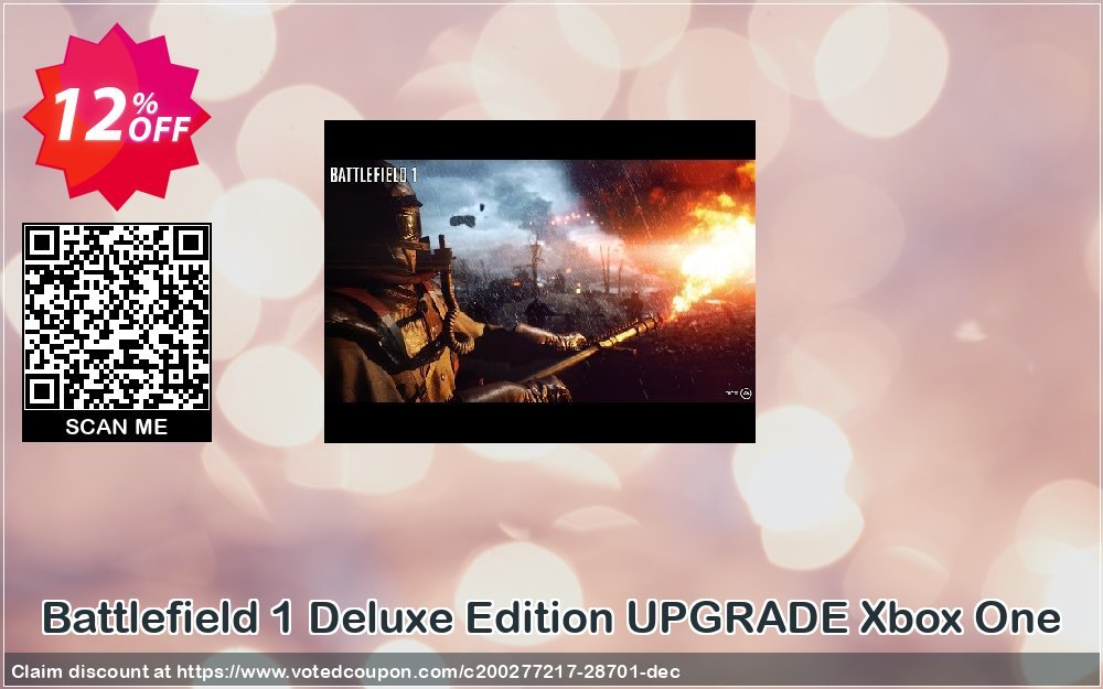Battlefield 1 Deluxe Edition UPGRADE Xbox One Coupon Code Apr 2024, 12% OFF - VotedCoupon