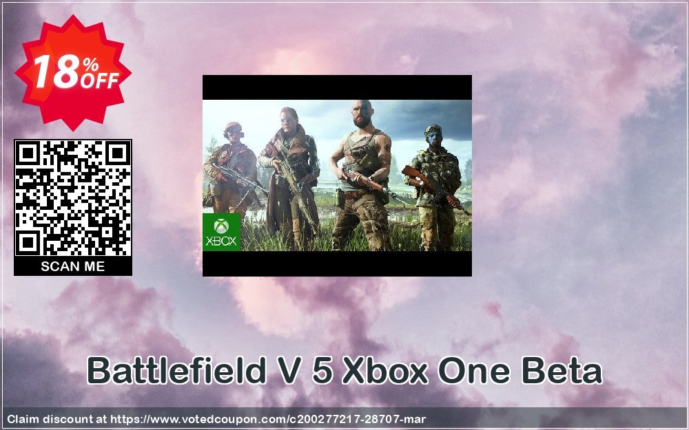 Battlefield V 5 Xbox One Beta Coupon, discount Battlefield V 5 Xbox One Beta Deal. Promotion: Battlefield V 5 Xbox One Beta Exclusive Easter Sale offer 