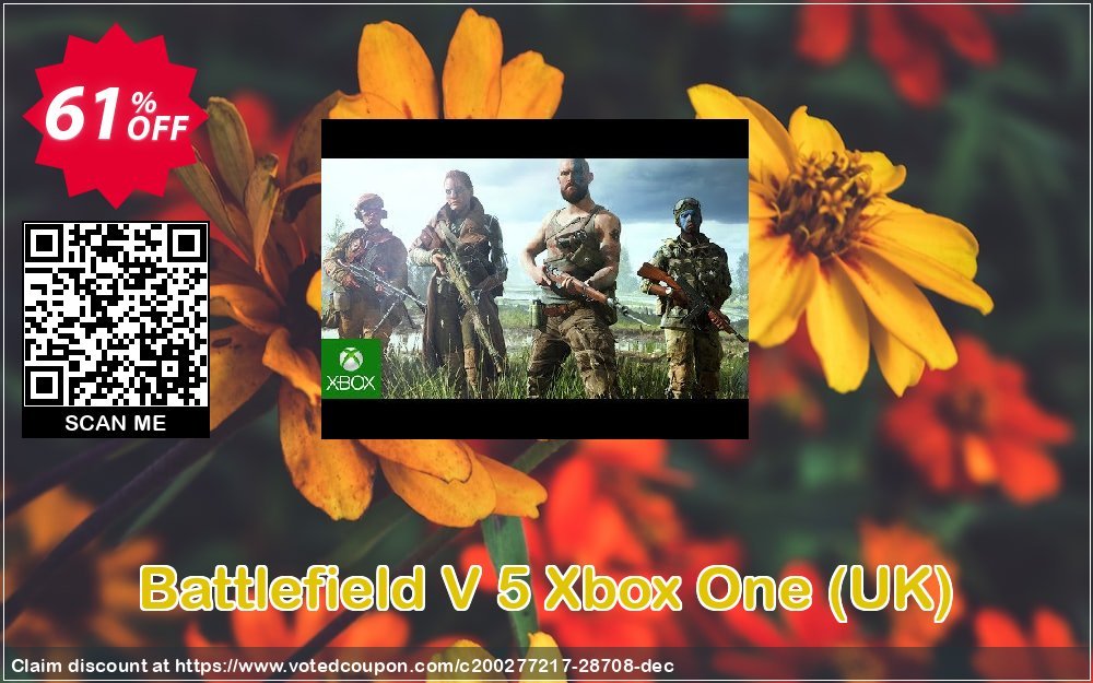 Battlefield V 5 Xbox One, UK  Coupon Code Apr 2024, 61% OFF - VotedCoupon