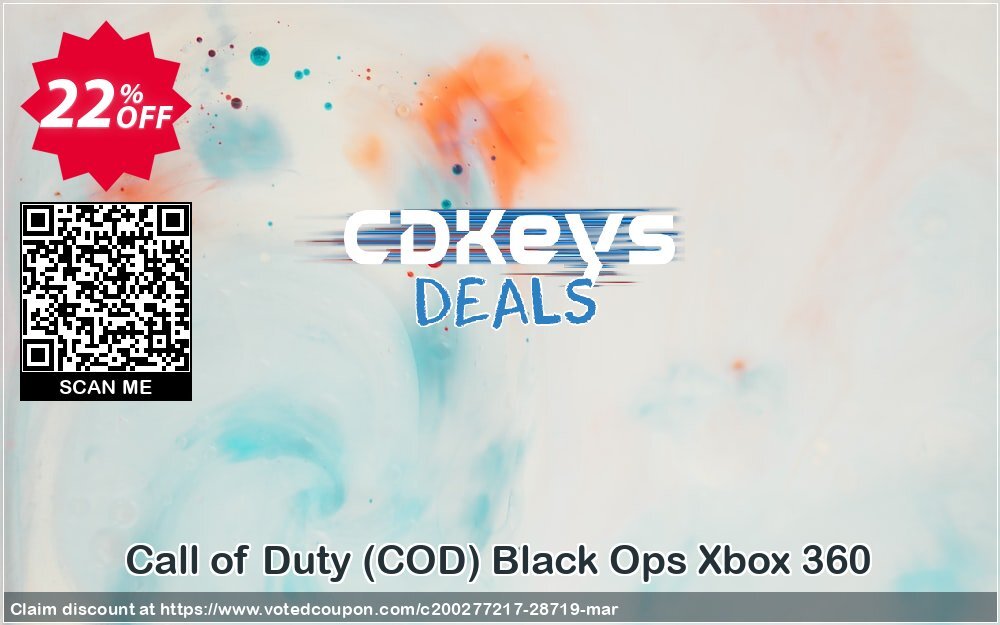 Call of Duty, COD Black Ops Xbox 360 Coupon Code Apr 2024, 22% OFF - VotedCoupon