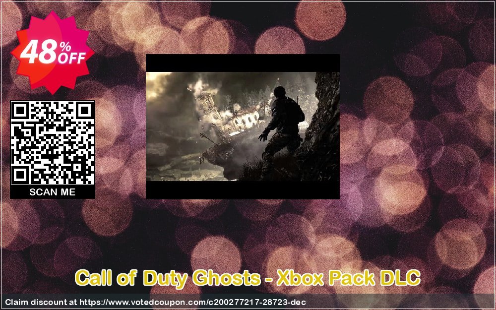 Call of Duty Ghosts - Xbox Pack DLC Coupon, discount Call of Duty Ghosts - Xbox Pack DLC Deal. Promotion: Call of Duty Ghosts - Xbox Pack DLC Exclusive Easter Sale offer 