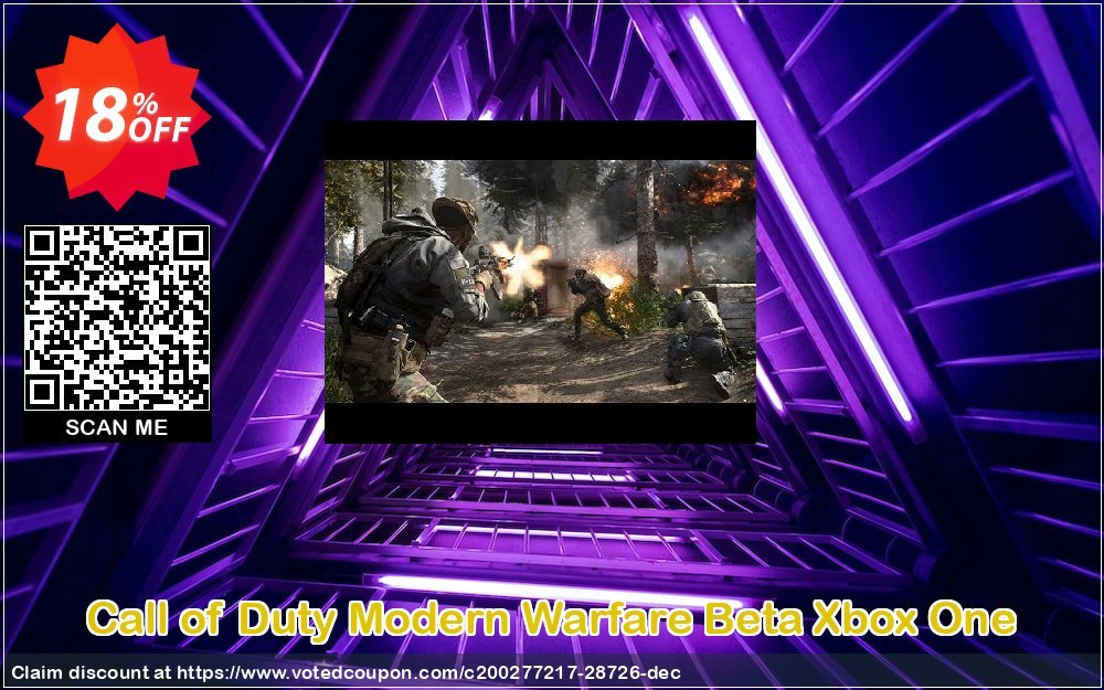 Call of Duty Modern Warfare Beta Xbox One Coupon Code Apr 2024, 18% OFF - VotedCoupon