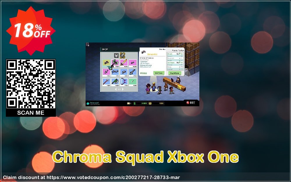 Chroma Squad Xbox One Coupon Code May 2024, 18% OFF - VotedCoupon