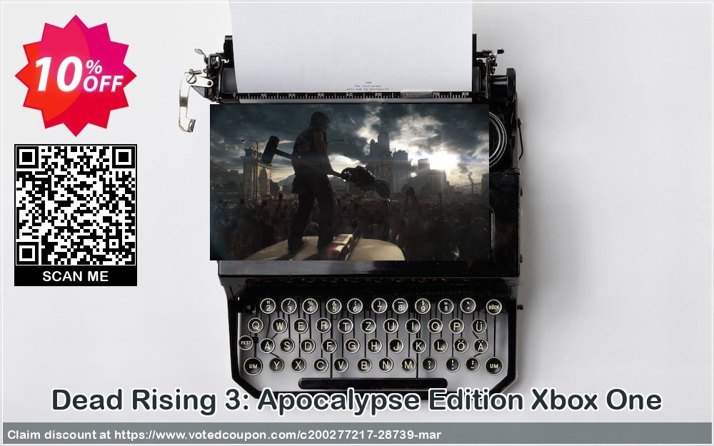 Dead Rising 3: Apocalypse Edition Xbox One Coupon Code Apr 2024, 10% OFF - VotedCoupon