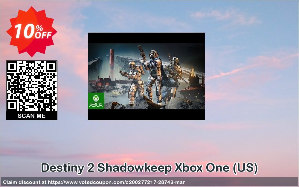 Destiny 2 Shadowkeep Xbox One, US  Coupon Code Apr 2024, 10% OFF - VotedCoupon