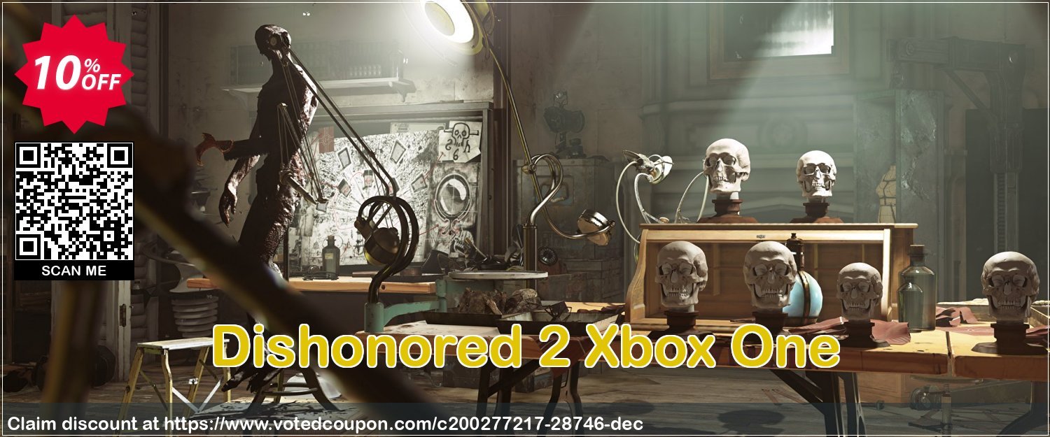 Dishonored 2 Xbox One Coupon Code Apr 2024, 10% OFF - VotedCoupon