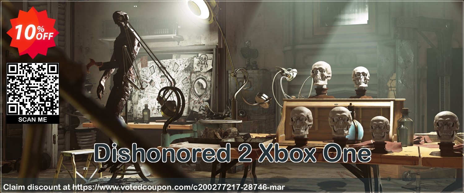 Dishonored 2 Xbox One Coupon, discount Dishonored 2 Xbox One Deal. Promotion: Dishonored 2 Xbox One Exclusive Easter Sale offer 