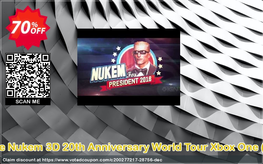 Duke Nukem 3D 20th Anniversary World Tour Xbox One, UK 