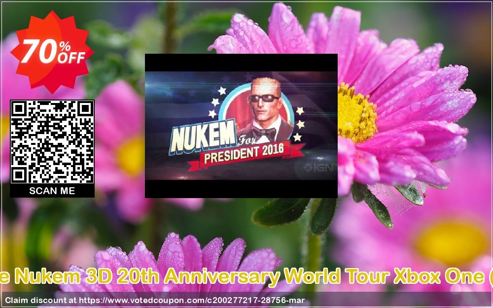 Duke Nukem 3D 20th Anniversary World Tour Xbox One, UK 