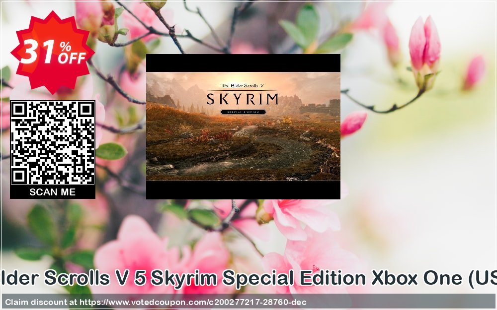 Elder Scrolls V 5 Skyrim Special Edition Xbox One, US  Coupon, discount Elder Scrolls V 5 Skyrim Special Edition Xbox One (US) Deal. Promotion: Elder Scrolls V 5 Skyrim Special Edition Xbox One (US) Exclusive Easter Sale offer 