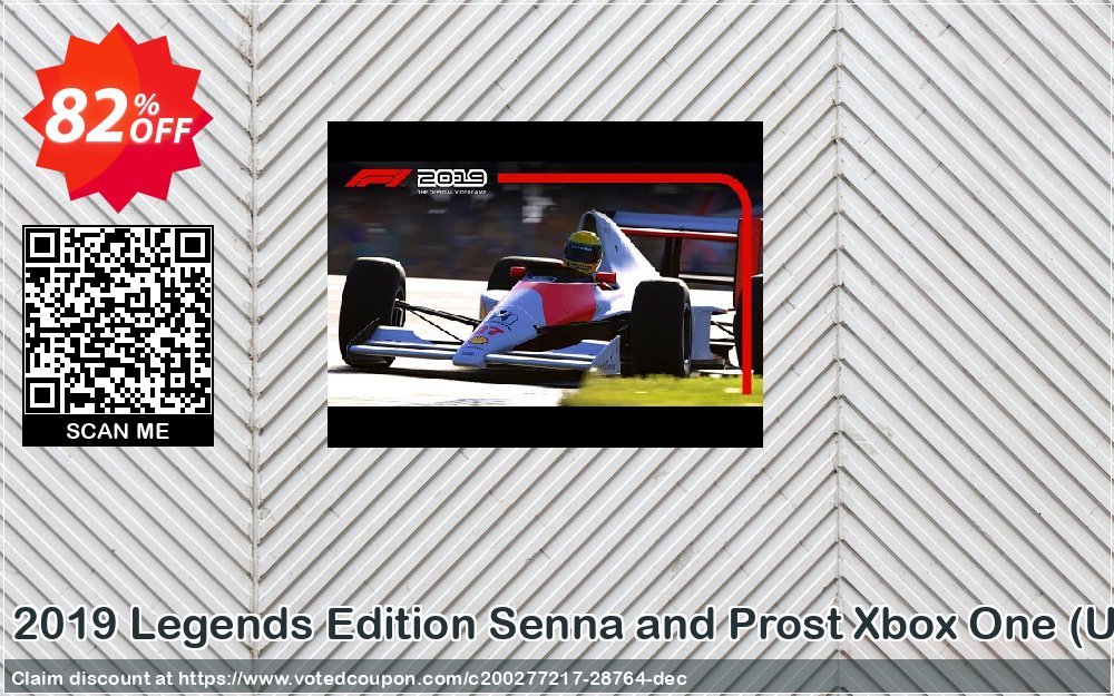F1 2019 Legends Edition Senna and Prost Xbox One, UK  Coupon Code Apr 2024, 82% OFF - VotedCoupon