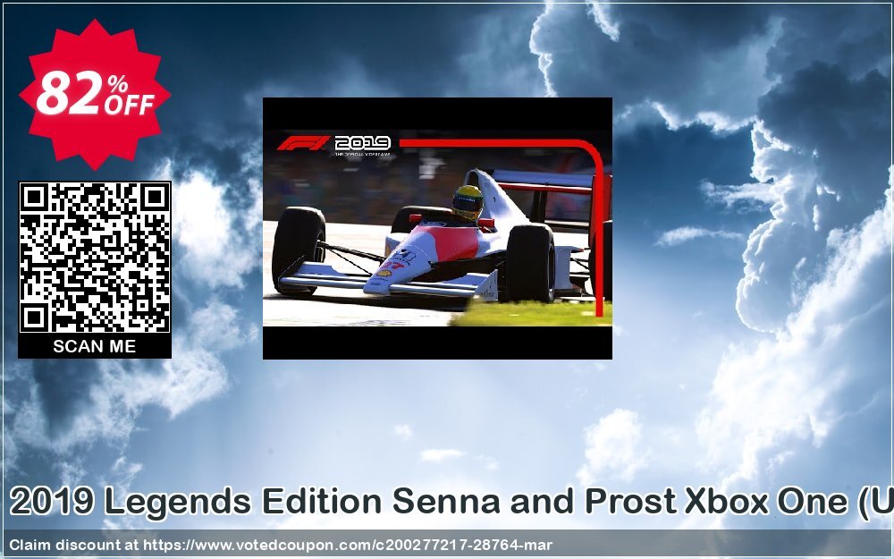 F1 2019 Legends Edition Senna and Prost Xbox One, UK  Coupon Code Apr 2024, 82% OFF - VotedCoupon