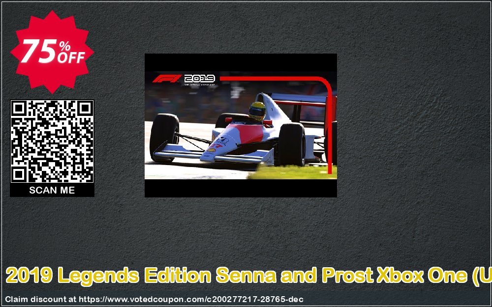 F1 2019 Legends Edition Senna and Prost Xbox One, US  Coupon Code Apr 2024, 75% OFF - VotedCoupon