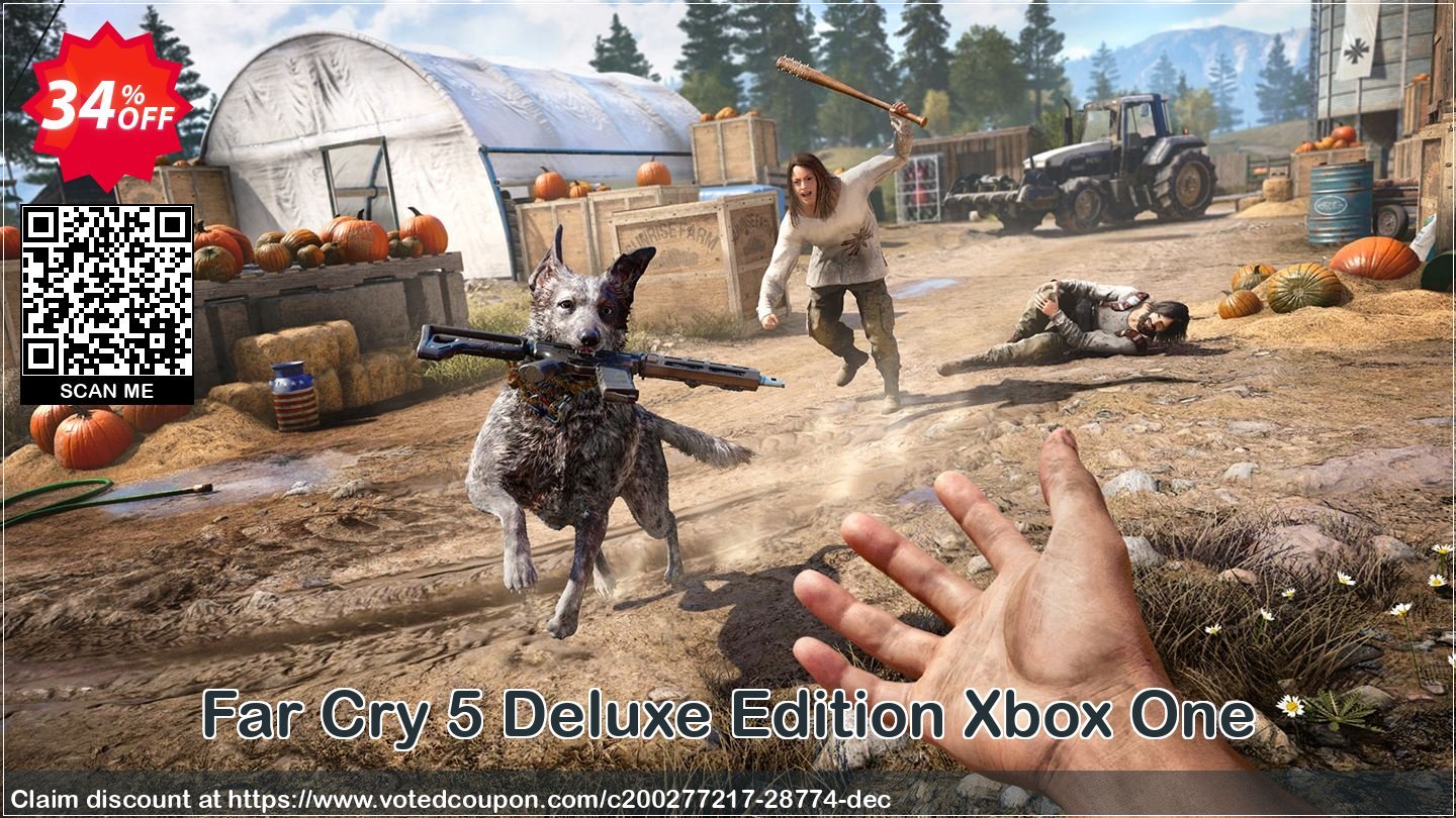 Far Cry 5 Deluxe Edition Xbox One Coupon, discount Far Cry 5 Deluxe Edition Xbox One Deal. Promotion: Far Cry 5 Deluxe Edition Xbox One Exclusive Easter Sale offer 