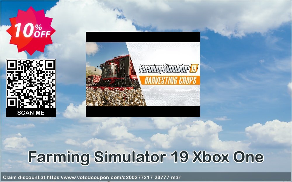 Farming Simulator 19 Xbox One Coupon Code May 2024, 10% OFF - VotedCoupon