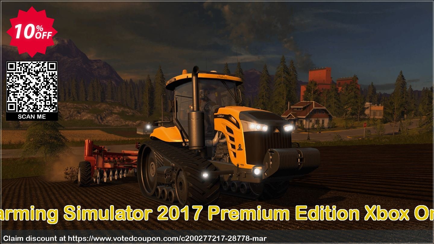 Farming Simulator 2017 Premium Edition Xbox One Coupon, discount Farming Simulator 2017 Premium Edition Xbox One Deal. Promotion: Farming Simulator 2017 Premium Edition Xbox One Exclusive Easter Sale offer 