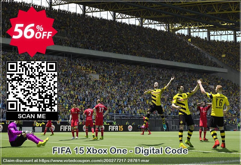 FIFA 15 Xbox One - Digital Code Coupon, discount FIFA 15 Xbox One - Digital Code Deal. Promotion: FIFA 15 Xbox One - Digital Code Exclusive Easter Sale offer 