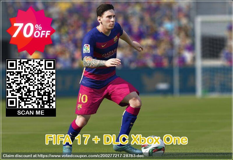 FIFA 17 + DLC Xbox One Coupon, discount FIFA 17 + DLC Xbox One Deal. Promotion: FIFA 17 + DLC Xbox One Exclusive Easter Sale offer 