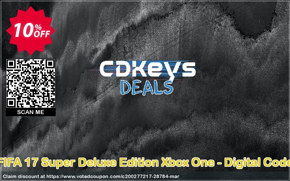 FIFA 17 Super Deluxe Edition Xbox One - Digital Code Coupon, discount FIFA 17 Super Deluxe Edition Xbox One - Digital Code Deal. Promotion: FIFA 17 Super Deluxe Edition Xbox One - Digital Code Exclusive Easter Sale offer 