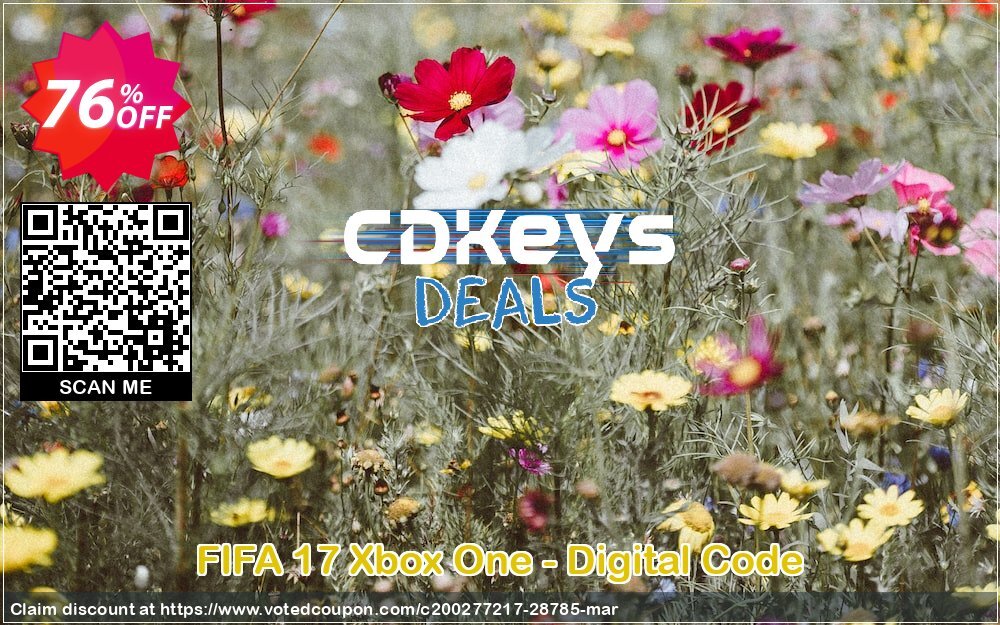 FIFA 17 Xbox One - Digital Code Coupon, discount FIFA 17 Xbox One - Digital Code Deal. Promotion: FIFA 17 Xbox One - Digital Code Exclusive Easter Sale offer 