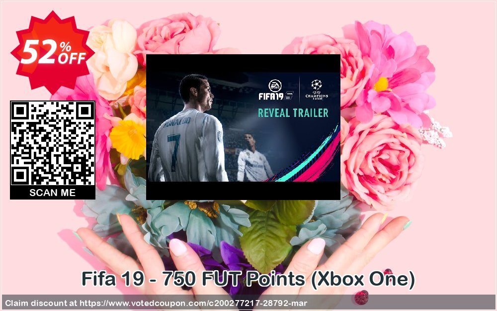 Fifa 19 - 750 FUT Points, Xbox One  Coupon, discount Fifa 19 - 750 FUT Points (Xbox One) Deal. Promotion: Fifa 19 - 750 FUT Points (Xbox One) Exclusive Easter Sale offer 